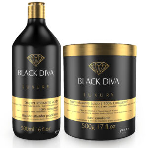 Komplet Ybera BlackDiva - Ravnanje kose 1 L